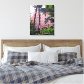 Royal Hawaiian Hotel Canvas Afdruk (Insitu (Slaapkamer))