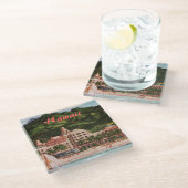Royal Hawaiian Hotel Glas Onderzetter (Schuin)