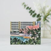 Royal Hawaiian Hotel, Honolulu, Hawai'i Briefkaart (Staand voorkant)