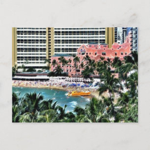 Royal Hawaiian Hotel, Honolulu, Hawai'i Briefkaart