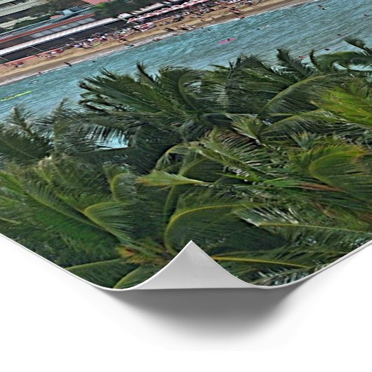 Royal Hawaiian Hotel, Honolulu, Hawai'i Poster (Hoek)