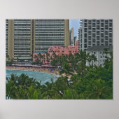 Royal Hawaiian Hotel, Honolulu, Hawai'i Poster (Voorkant)