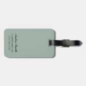 Royal Hawaiian Hotel in Hawaii Bagagelabel (Achterkant horizontaal)