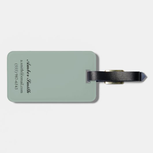 Royal Hawaiian Hotel in Hawaii Bagagelabel (Achterkant horizontaal)