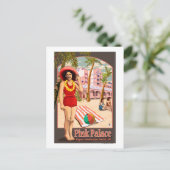 Royal Hawaiian Hotel in Hawaii Briefkaart (Staand voorkant)