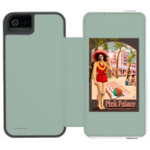 Royal Hawaiian Hotel in Hawaii Incipio iPhone Portemonnee Hoesje (Agenda Open)
