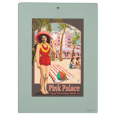 Royal Hawaiian Hotel in Hawaii Klembord (Achterkant)