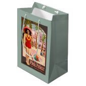 Royal Hawaiian Hotel in Hawaii Medium Cadeauzakje (Voorkant Gekanteld)