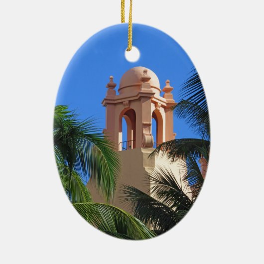 Royal Hawaiian Hotel Keramisch Ornament (Achterkant)