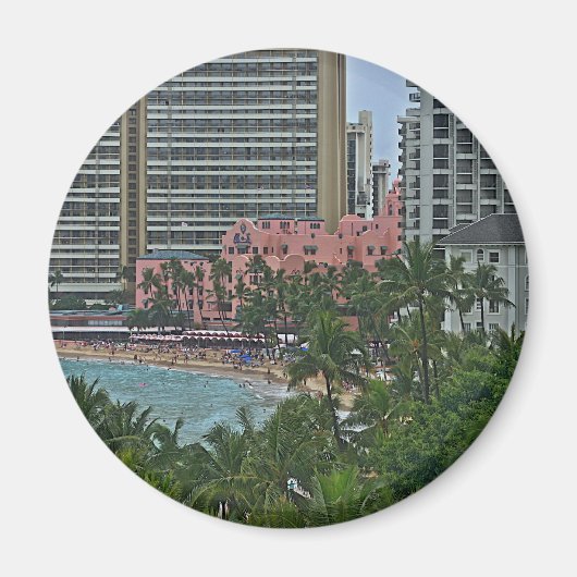 Royal Hawaiian Hotel Magneet (Voorkant)