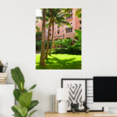 Royal Hawaiian Hotel Poster (Thuiskantoor)