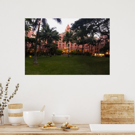 Royal Hawaiian Hotel Poster (Keuken)