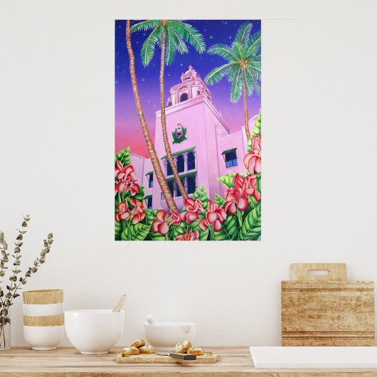 Royal Hawaiian Hotel Poster (Keuken)