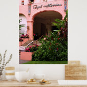 Royal Hawaiian Hotel Poster (Keuken)