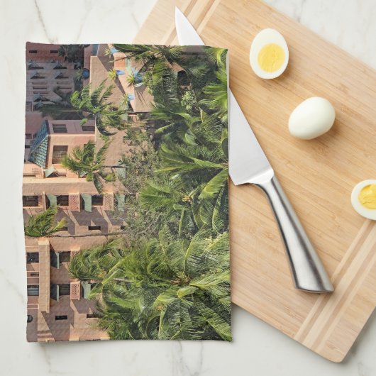 Royal Hawaiian Hotel Theedoek (Quarter Fold)