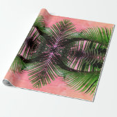 Royal Hawaiian Palms Cadeaupapier (Uitgerold)