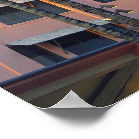 Royal Hawaiian Rainbow Poster (Hoek)