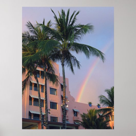 Royal Hawaiian Rainbow Poster (Voorkant)