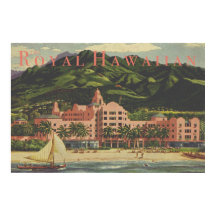  Royal Hawaiian Travel Poster