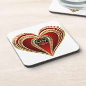 Royal Heart Drankjes Onderzetter (Linkerzijde)