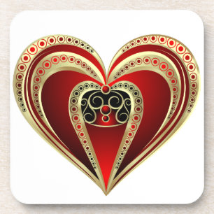 Royal Heart Drankjes Onderzetter