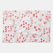 Royal Heart Flush Poker Cards Theedoek (Horizontaal)