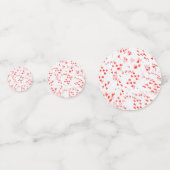 Royal Hearts Flush Layered, Confetti (Voorkanten)