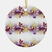Royal Holiday Garland — Festive Ornament Design (Voorkant)
