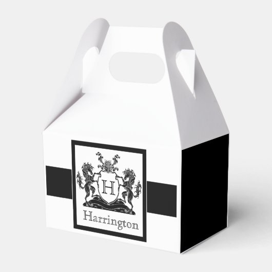 Royal Horse Crest Bedankdoosjes (Voorkant Zijde)