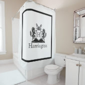 Royal Horse Crest Douchegordijn (In situ)