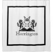 Royal Horse Crest Douchegordijn (Voorkant)