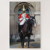 Royal Horse Guard London. Jigzaag Puzzle Legpuzzel (Verticaal)