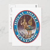 Royal Hotel Bagkok Briefkaart (Voorkant / Achterkant)