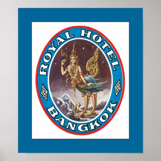 Royal Hotel Bangkok Poster (Voorkant)