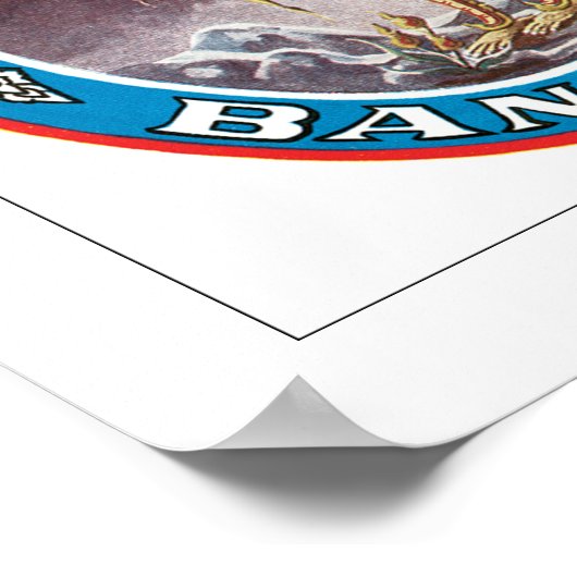 Royal Hotel Bangkok (wit) Poster (Hoek)