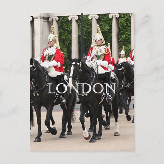 Royal Household Cavalry, Londen Briefkaart (Voorkant)