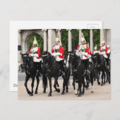 Royal Household Cavalry, Londen, Engeland Briefkaart (Voorkant / Achterkant)
