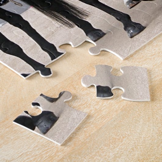 Royal Household Cavalry, Londen, Engeland Legpuzzel (Zijkant)