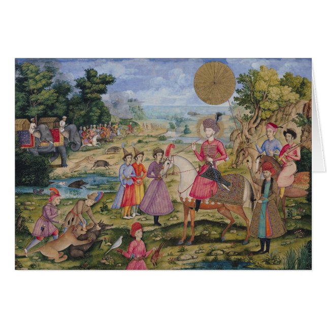Royal Hunt uit Isfahan, Iran (Voorkant Horizontaal)