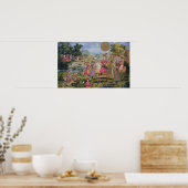 Royal Hunt uit Isfahan, Iran Poster (Keuken)