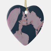 Royal Huwelijkscadeaus/Kate & William Keramisch Ornament (Rechts)