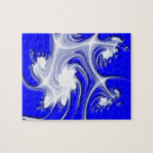 Royal Ice Fractal Flowers Puzzle Legpuzzel (Horizontaal)