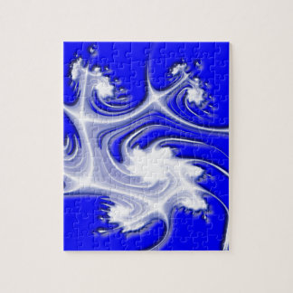 Royal Ice Fractal Flowers Puzzle Legpuzzel