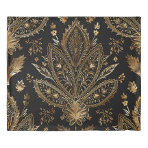 Royal Indian Luxury Zwart & Goud Dekbed Hoesje