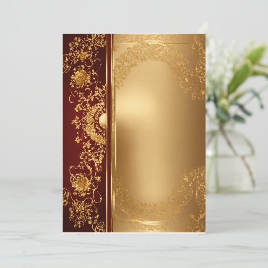 Royal Invitation Kaart (Staand voorkant)