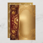 Royal Invitation Kaart (Voorkant / Achterkant)