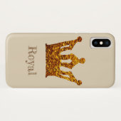 Royal iPhone X, nauwelijks daar Case-Mate iPhone Case (Achterkant (horizontaal))