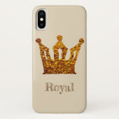 Royal iPhone X, nauwelijks daar Case-Mate iPhone Case (Achterkant)