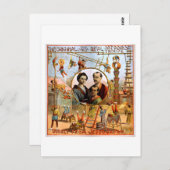 Royal Japanse forel 1892 Briefkaart (Voorkant / Achterkant)