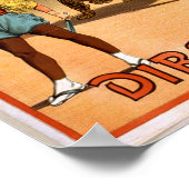 Royal Japanse forel 1892 Circus  Poster (Hoek)